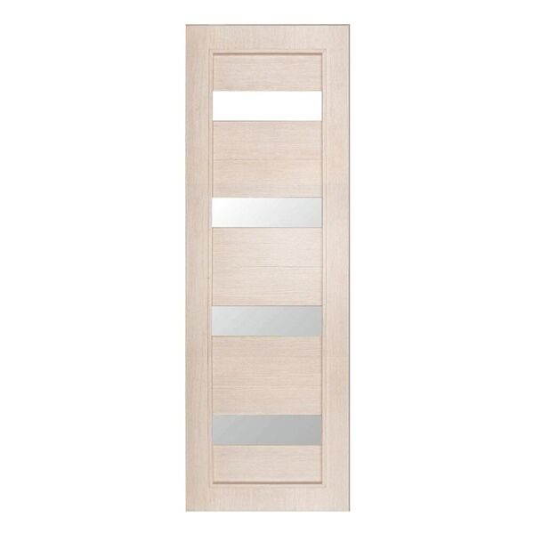 Дверь ЭКОЛайт 17 сатинат капучино 60